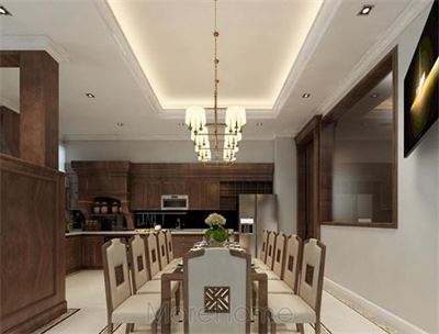  Mẫu trần thạch cao phòng khách biệt thự 