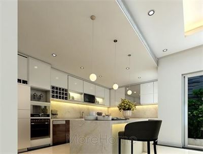  Mẫu trần thạch cao phòng khách biệt thự tại Hạ Long, Quảng Ninh